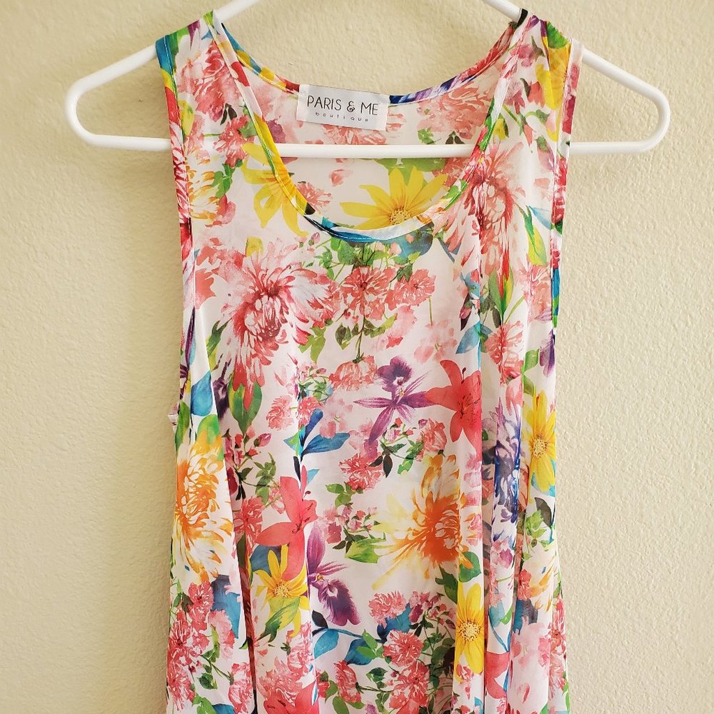 Paris & Me Soft, Flowy Top/Tunic